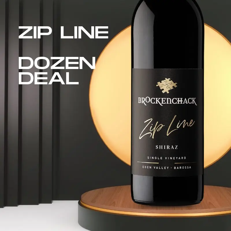 2022 ZIP LINE SHIRAZ - DOZEN DEAL | Brockenchack Wines